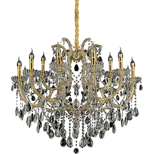  منتج نجف شمعدان 780 قطر 950 ملم E14*18L سم-HA/R5369/18GD+WH