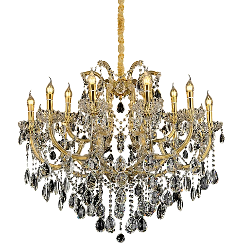  منتج نجف شمعدان 780 قطر 950 ملم E14*18L سم-HA/R5369/18GD+WH