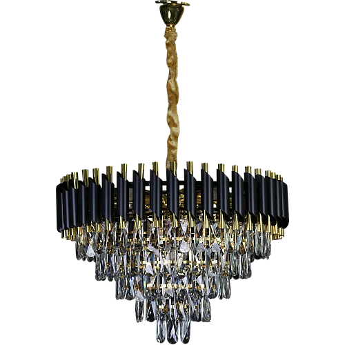 نجف اسود مع ذهبي E14 60 سم