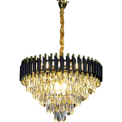 نجف اسود مع ذهبي E14 60 سم