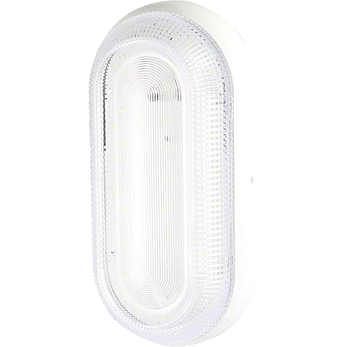 كشاف بيضاوي غطاء شفاف لون الانارة اصفر سادة 24 واط