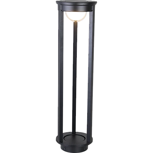 كشاف بوابة خارجي طول 60 سم اسود لون الانارة اصفر