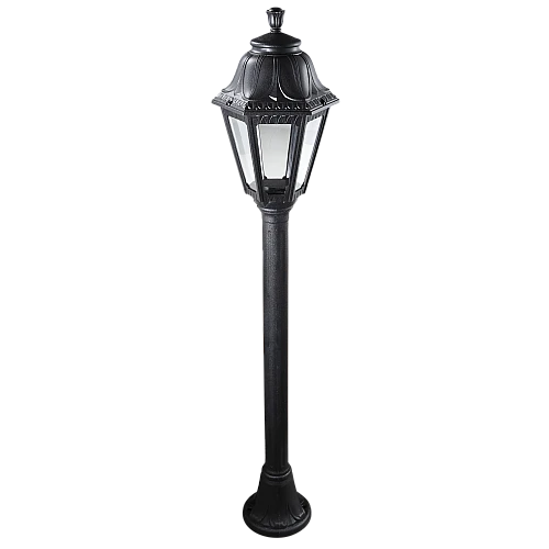فانوس ارضي طول 1 متر بقاعدة E27، تصميم أنيق مقاوم للعوامل الجوية، مثالي لتزيين ممرات الحدائق والمداخل توفل 25 سنة ضمان فايبر