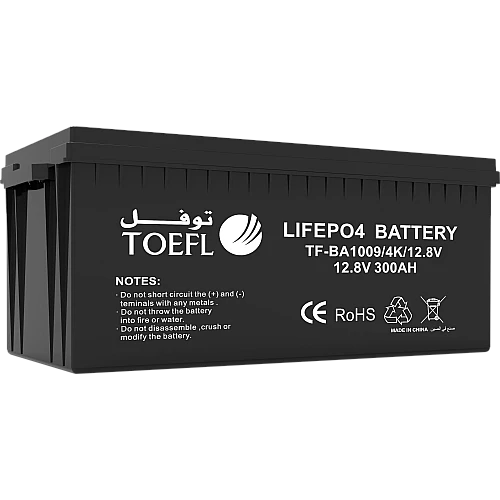 بطارية ليثوم طاقة شمسية ارضي 12.8V / 300Ah / 4000W مع بلوتوث توفل