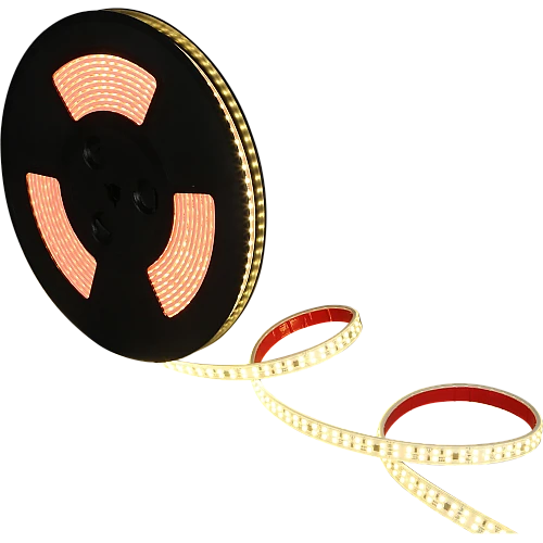 شريط زينة لون الانارة ابيض لاصق مباشر 10 متر 240 شريحة 220 فولت لا يحتاج الى محول توفل