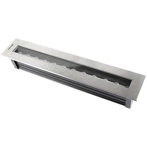 كشاف دفن ارضي غاطس 520 ملم مسطرة 12 عدسات لون الانارة اصفر 24 واط توفل