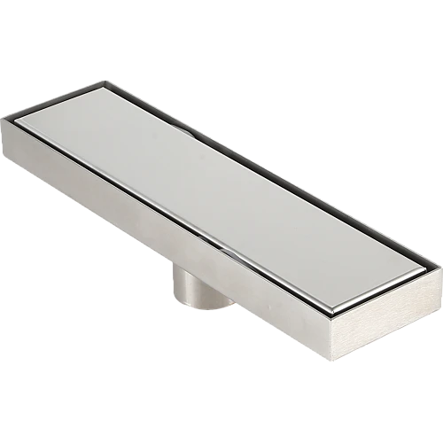  صورة منتج صفاية بلاط مستطيل مقاس 68*80*600 ستانلس ستيل 304 كروم موديل TU/D2415/60/CH