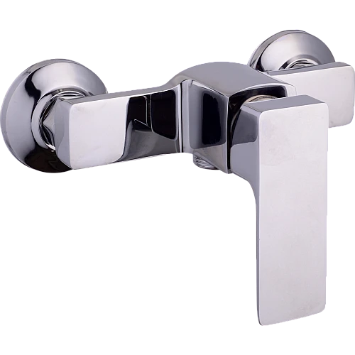 خلاط شطاف مربع طقم كروم