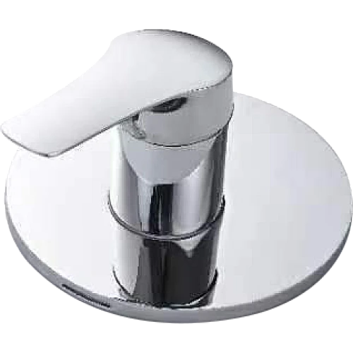 وجه مخفي دائري خط واحد كروم