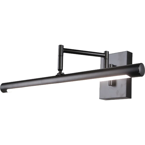 ابليك جداري مغسلة مودرن اسود لون الانارة 3اضاءات 40 سم