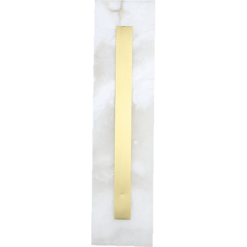 ابليك جداري مودرن اكريلك زيتي لون الانارة اصفر 18 واط مقاس 60 سم