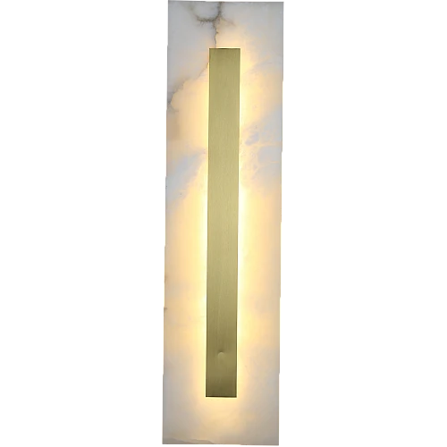 ابليك جداري مودرن اكريلك زيتي لون الانارة اصفر 18 واط مقاس 60 سم