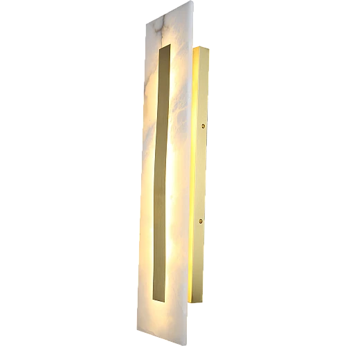 ابليك جداري مودرن اكريلك زيتي لون الانارة اصفر 18 واط مقاس 60 سم