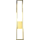 ابليك حائط جداري مودرن زيتي مع3اضاءات 25 واط قطر 60 سم