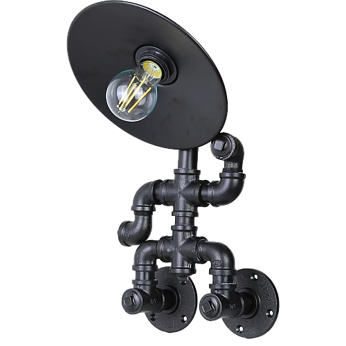 ابليك حائط جداري مودرن لون اسود