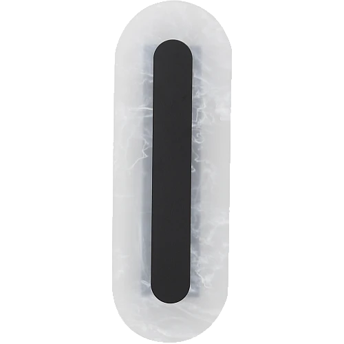 ابليك حائط جداري مودرن اسود لون الانارة 3اضاءات 5 واط مفرد