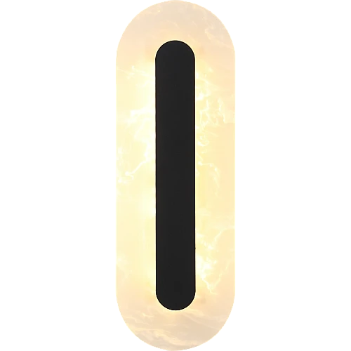 ابليك حائط جداري مودرن اسود لون الانارة 3اضاءات 5 واط مفرد