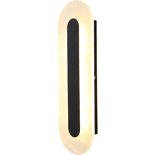 ابليك حائط جداري مودرن اسود لون الانارة 3اضاءات 5 واط مفرد