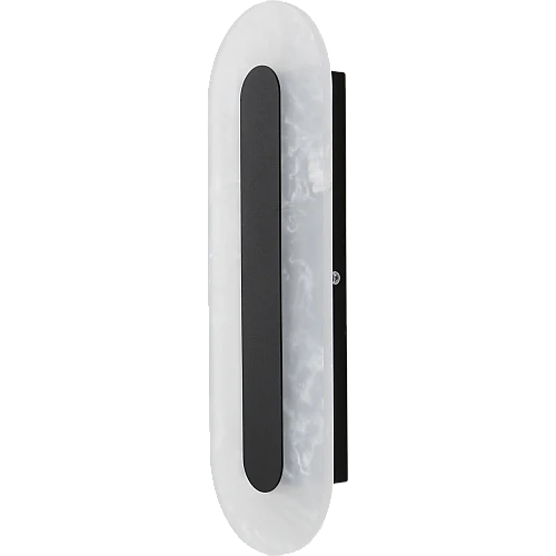 ابليك حائط جداري مودرن اسود لون الانارة 3اضاءات 5 واط مفرد