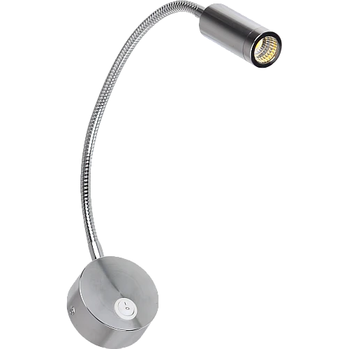 إضاءة أبليك حائط مودرن فضي لون الانارة اصفر