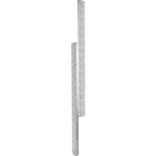 إضاءة جدارية مودرن فضي لون الانارة اصفر 30 واط مقاس L800 ملم