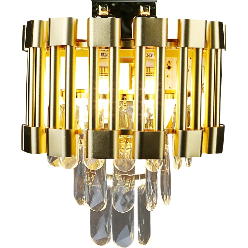 إضاءة ابليك حائط مودرن ذهبي E14*2L