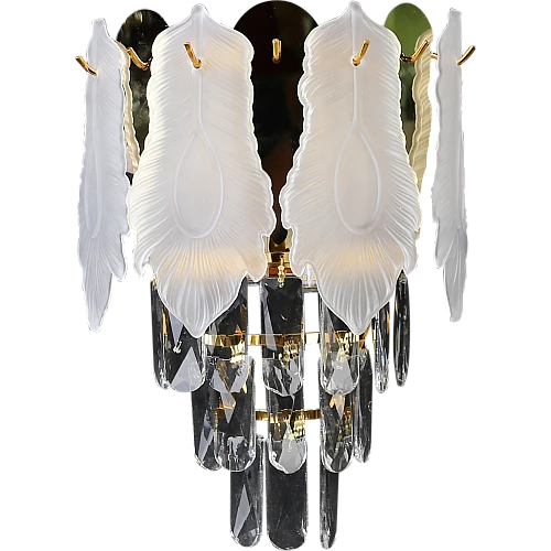 إضاءة ابليك حائط مودرن ذهبي E14*2L