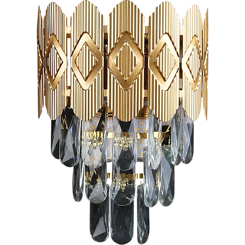 إضاءة حائط مودرن ذهبي E14*2L