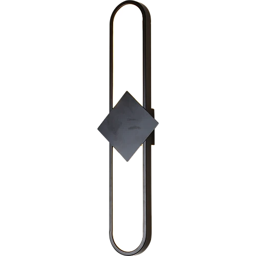 إضاءة حائط مودرن اسود لون الانارة 3اضاءات 9 واط قطر 500 ملم