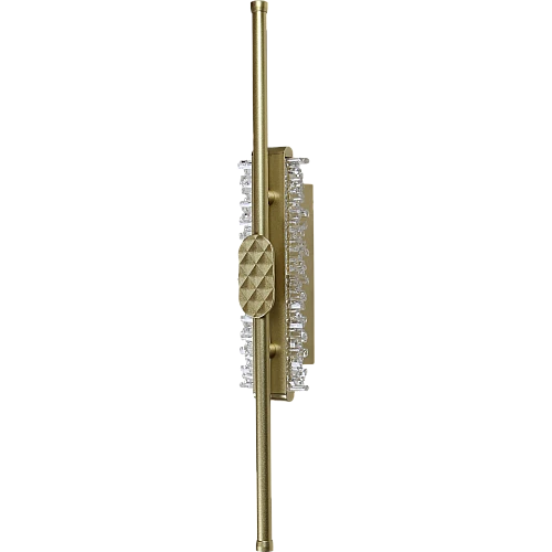 إضاءة أبليك حائط مودرن ذهبي لون الانارة 3 اضاءات 15 واط