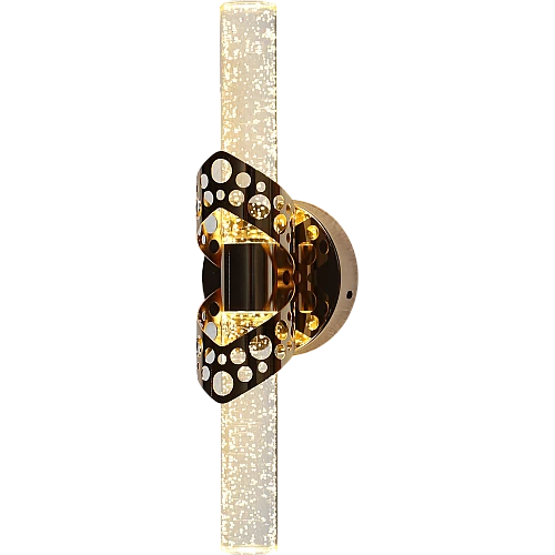 إضاءة أبليك حائط مودرن ذهبي لون الانارة 3 اضاءات واط 7