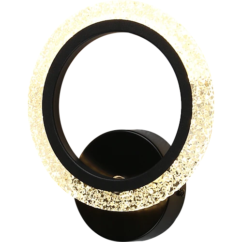 إضاءة أبليك حائط مودرن اسود لون الانارة 3 اضاءات واط 5