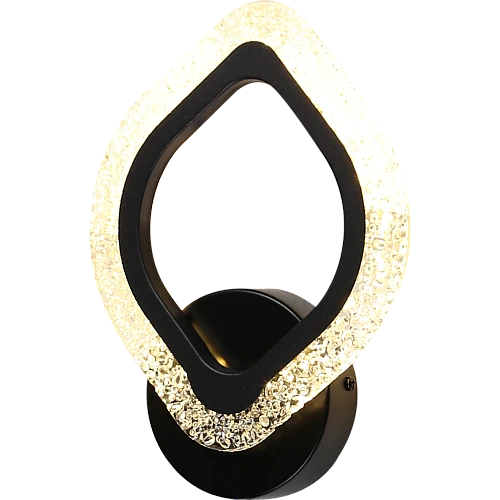 إضاءة أبليك حائط مودرن اسود لون الانارة 3 اضاءات واط 5