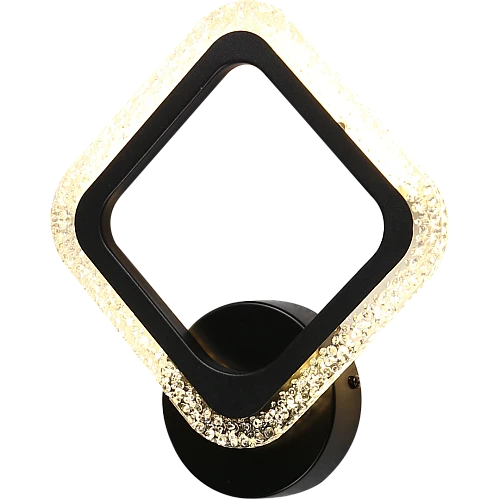 إضاءة أبليك حائط مودرن اسود لون الانارة 3 اضاءات واط 5