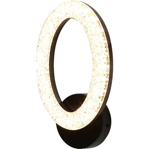 إضاءة أبليك حائط مودرن اسود لون الانارة 3 اضاءات واط 5