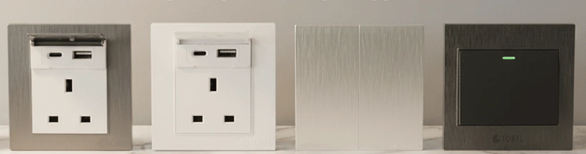 ليس مجرد سلك ومفتاح: كيف تختار أفياش ومفاتيح كهرباء تناسب ديكور منزلك الحديث؟ (التحول نحو USB-C واللمس)