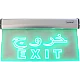 لوحة خروج شفاف EXIT