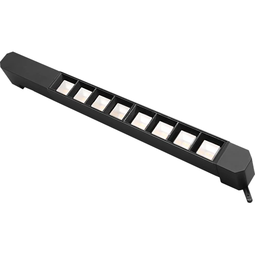 كشاف مجرى مانع توهج متحرك 20 سم اسود شمسي كريمي( مباشر بدون ترنس ) همر