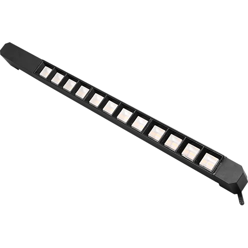 كشاف مجرى مانع توهج متحرك 40 سم اسود شمسي كريمي( مباشر بدون ترنس ) همر