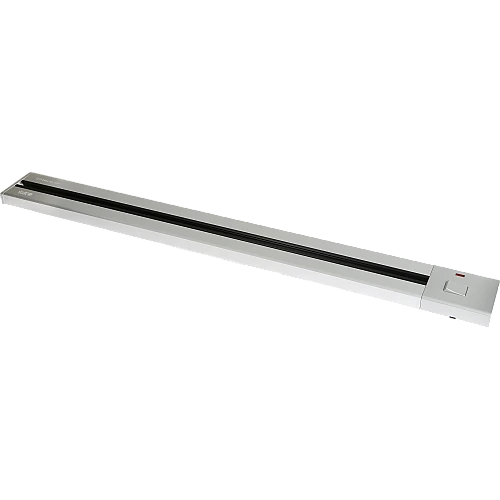 مجرى لطش ظاهر متعدد الافياش القابلة للإضافة والإزالة لون فضي طول 80 سم توفل