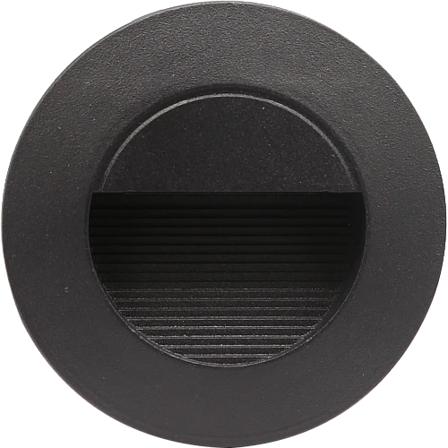 اضاءة درج دفن شكل اسود لون الانارة اصفر 5 واط اضاءة مشرقة وجذابه