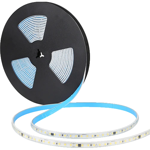 شريط زينة لون الانارة شمسي كريمي لاصق 10 متر 120 شريحة كهرباء مباشر 220 فولت لا يحتاج الى محول