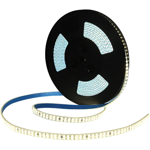 شريط زينة لون الانارة اصفر لاصق 10 متر 240 شريحة كهرباء مباشر 220 فولت لا يحتاج الى محول