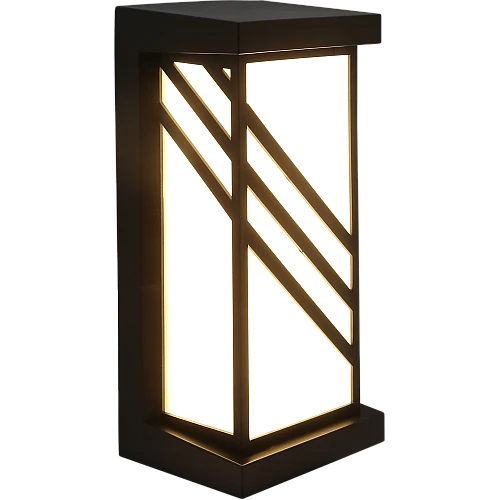  منتج كشاف بوابة لون الاضاءة اصفرمستطيل ثلجي شرائح 24 واط-9566/24W/WW