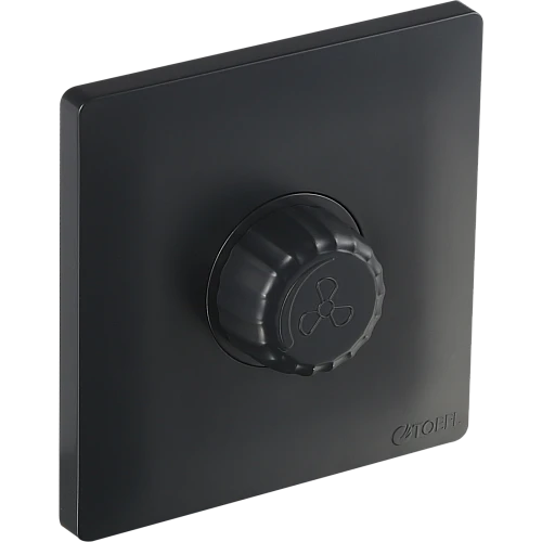 مفتاح دايمر مروحة 300 واط لون اسود بيانو