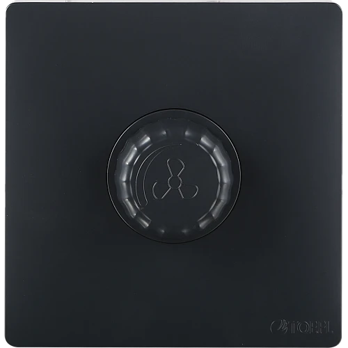 مفتاح دايمر مروحة 300 واط لون اسود بيانو