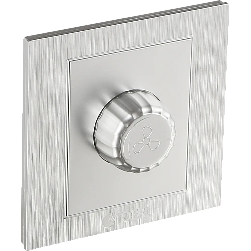 مفتاح دايمر مروحة 300 واط لون فضي توفل