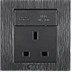 فيش ثلاثي مع منفذ يو اس بي USB مع تايب سي TYPE-C لون جرافيت توفل فيش ثلاثي مع منفذ يو اس بي USB مع تايب سي TYPE-C لون جرافيت توفل
