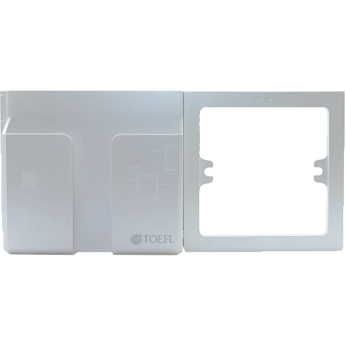 حامل جوال على الفريم لون ابيض ساده توفل