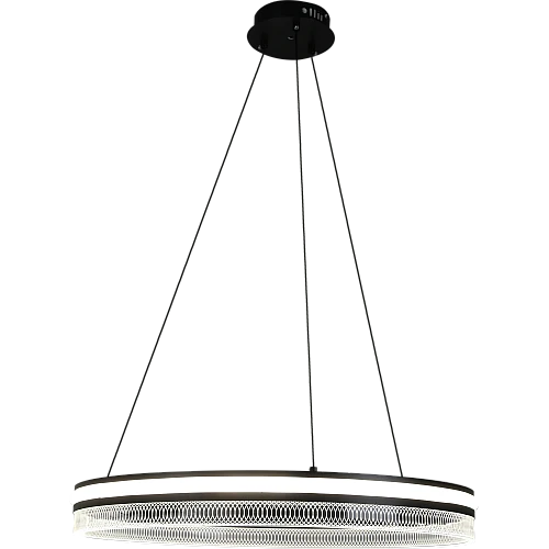 علاقي مودرن اسود لون الانارة 3اضاءات قطر 60 سم